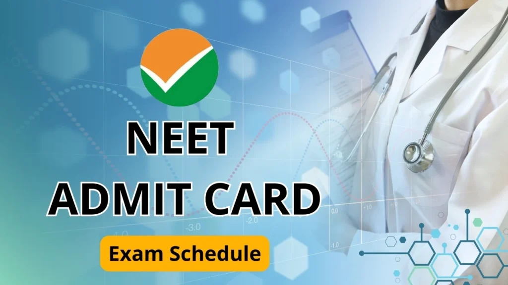 NEET 2024 Admit Card, Exam City Intimation Released, Admit Card to Follow